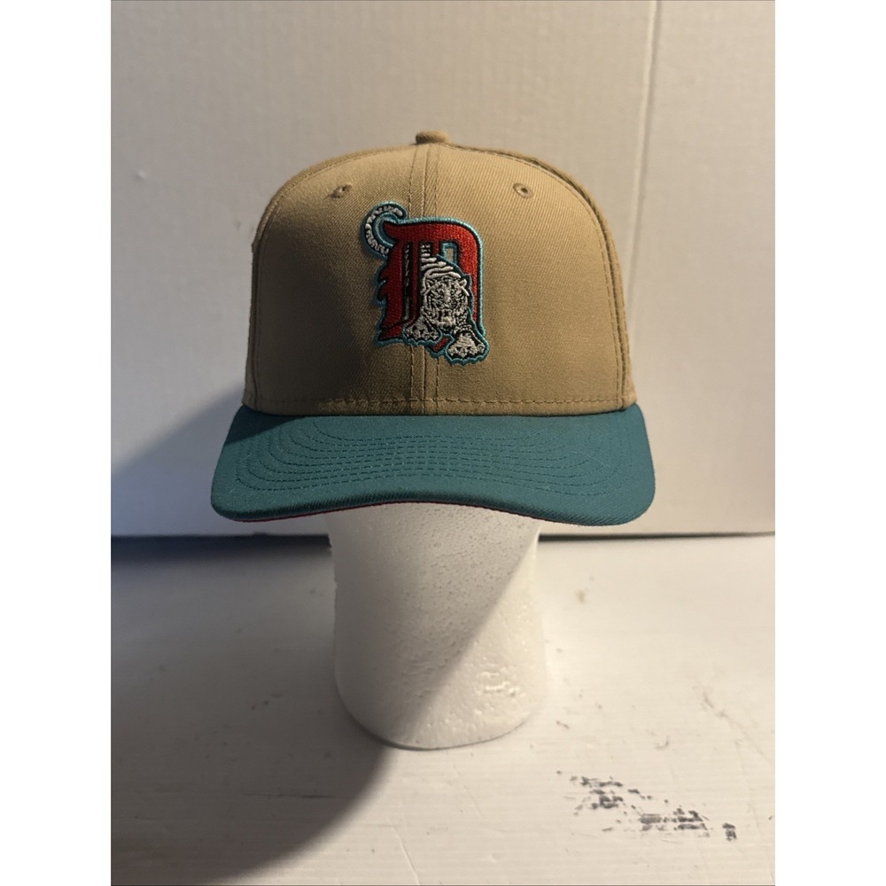 New Era 59Fifty Cool Detroit Tigers 2000 Stadium Patch Alternate Hat 7‎ 5/8 Rare